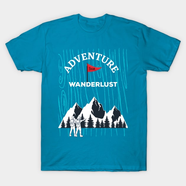 Adventure Style T-Shirt by stylishkhan